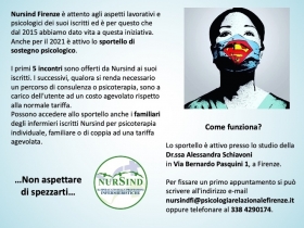CONVENZIONE NURSIND FIRENZE 2021 - Psicologia Relazionale Firenze